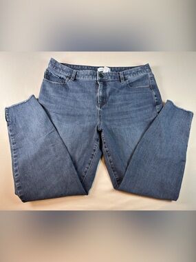 Lane Bryant Classic High-Rise Skinny Blue Women's Jeans Size 14 Stretch